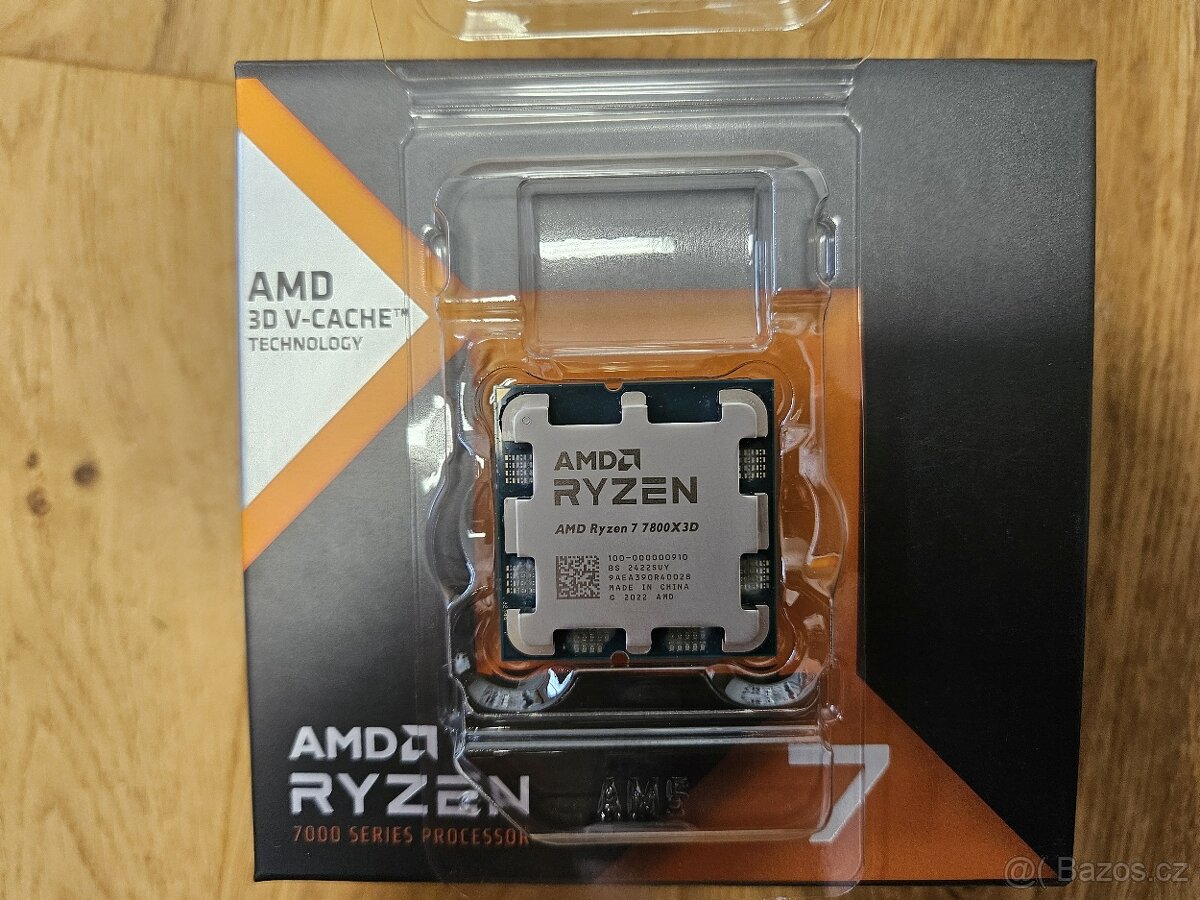 AMD Ryzen 7800X3D - záruka - 2