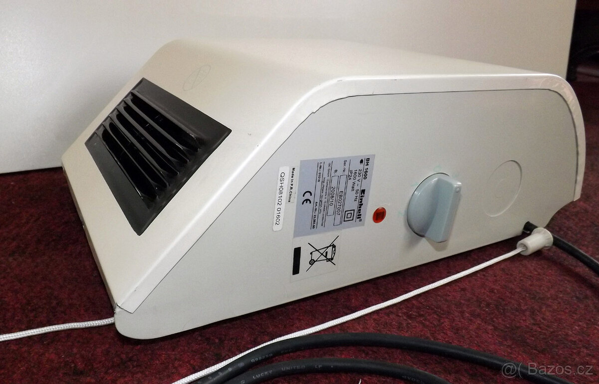 Prodám horkovzdušný fukar Einhell BH 1600 - 2