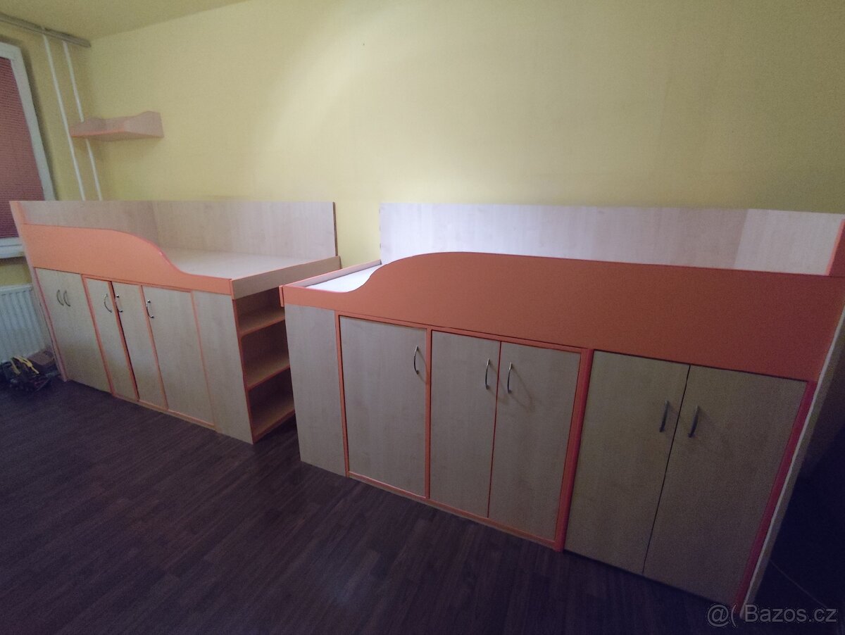 Postel s úložným prostorem - 2