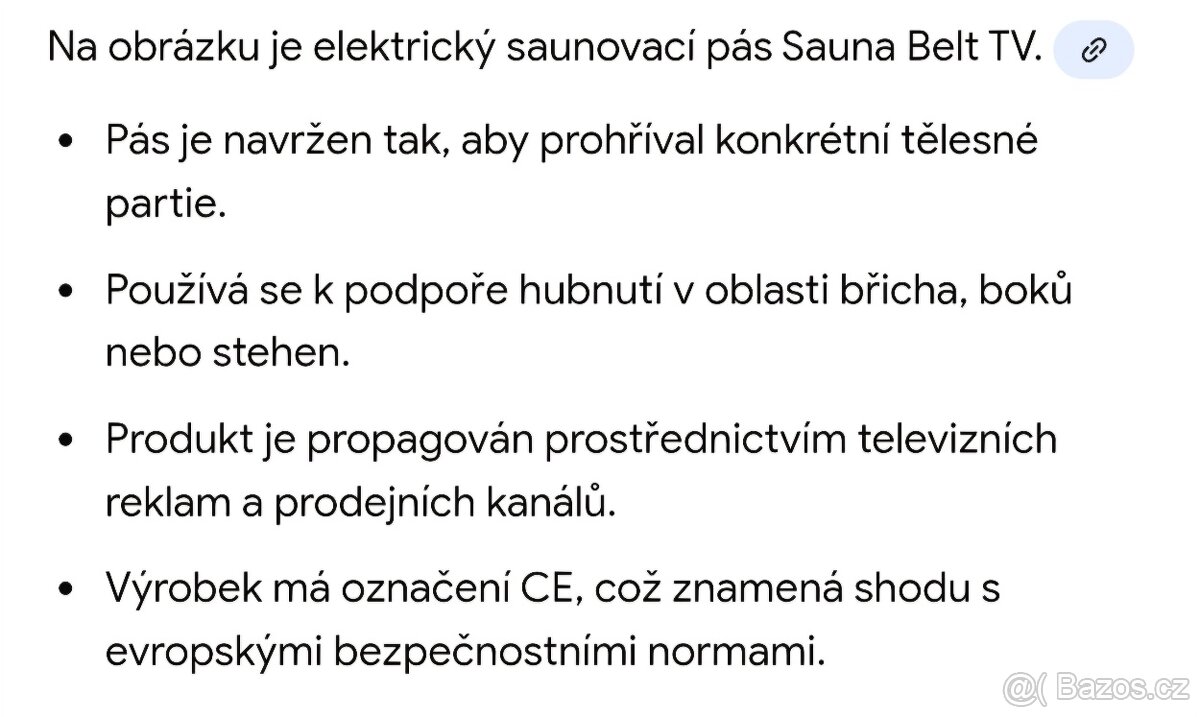 Saunovací pásy - 2