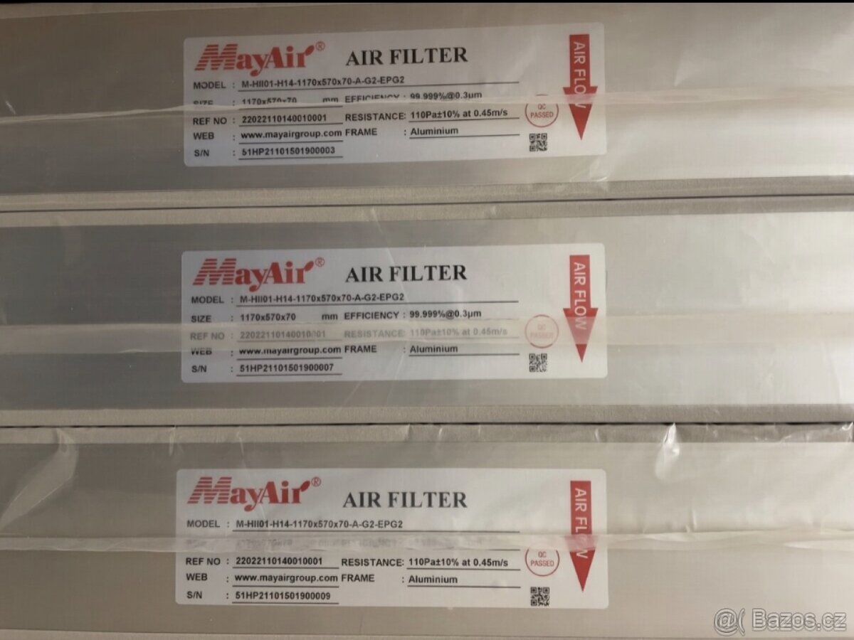 Kapsové filtry - 2