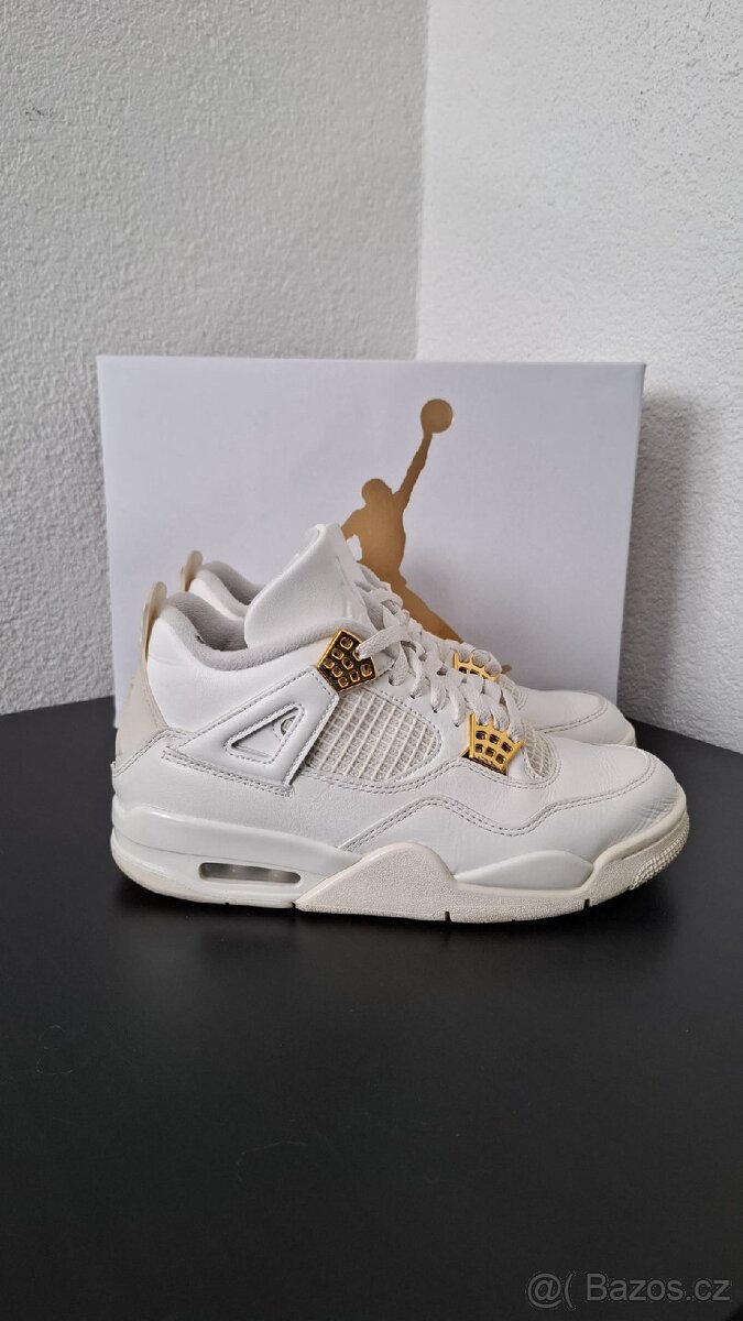 JORDAN 4 RETRO Metallic Gold - 2