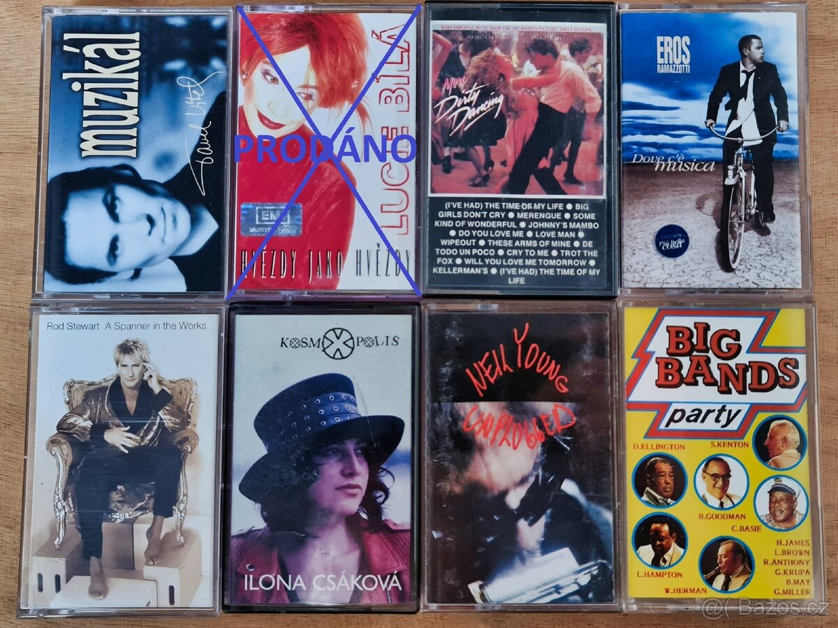 Audio kazety viz foto - 2
