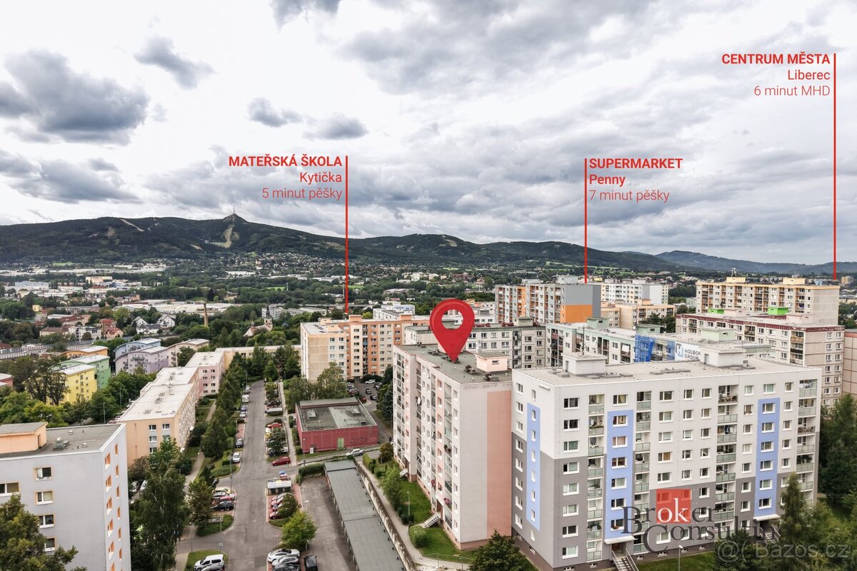 Prodej, byty/3+1, 73 m2, Halasova 894/2, 46006 Liberec, Libe - 2