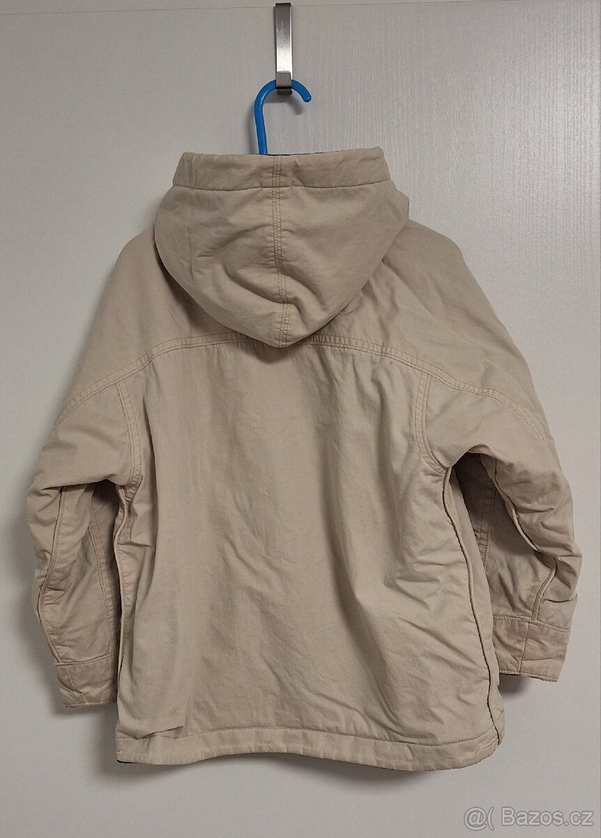 Chlapecka oboustranna bunda GAP, vel. 122-128 - 2