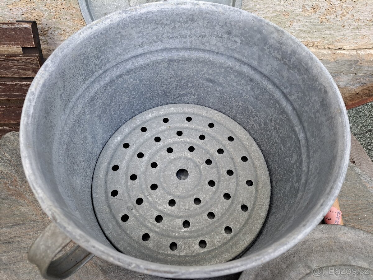 Hrnec na zavařování/pařák/+teploměr - 2