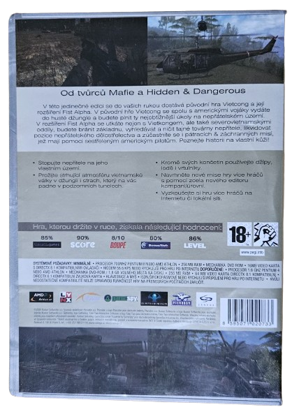 VIETCONG ZLATÁ EDICE + Fist Alpha, WARCRAFT III a další - 2