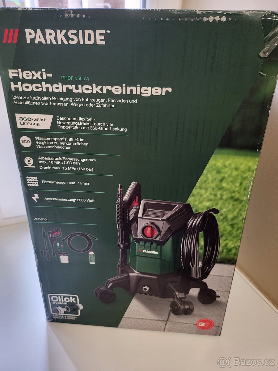 vysokotlaký čistič, NOVÝ, Parkside - 2