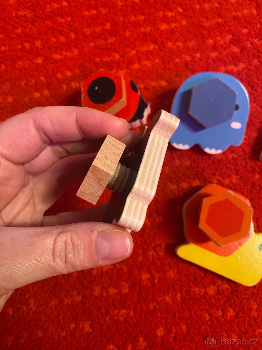 Hracky Drevena sroubovaci zviratka - 2