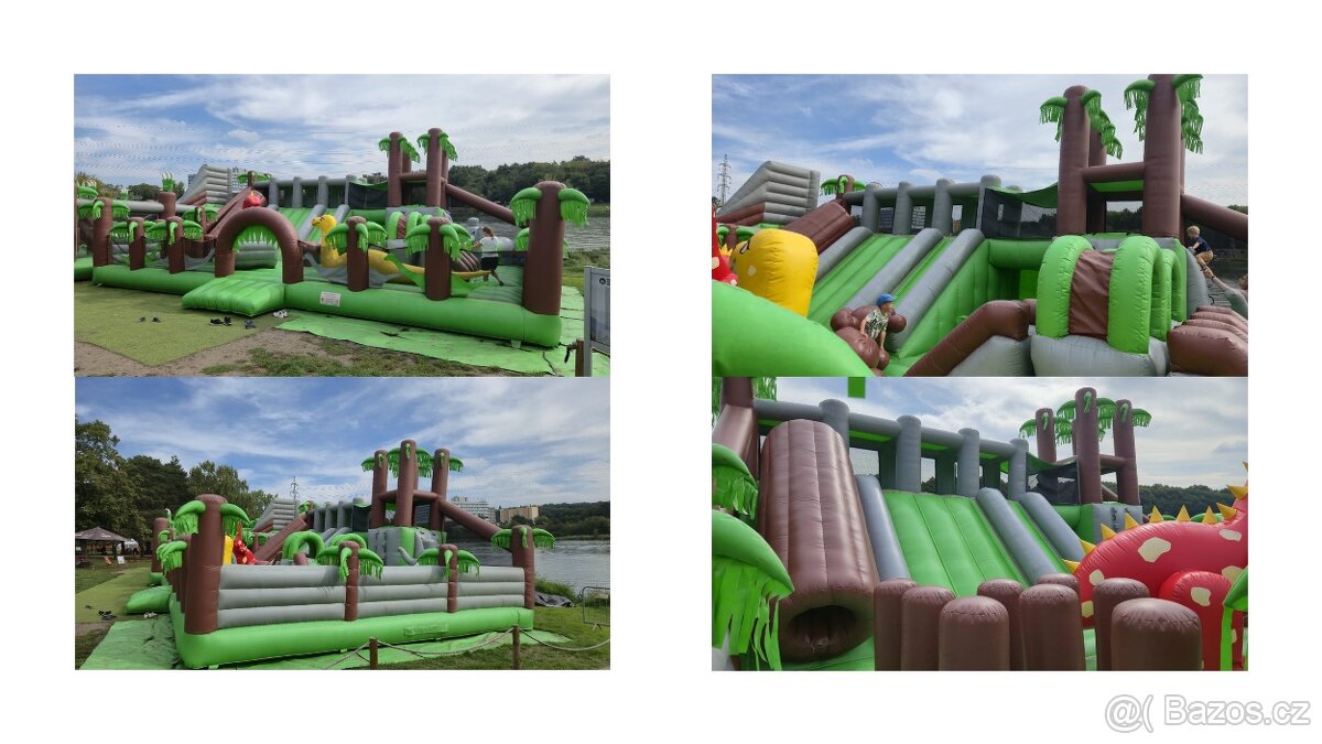 Skákací hrad – džungle / dinosauři - 2