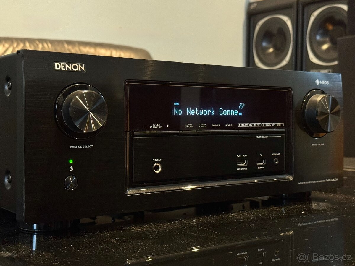 Denon AVR-X2400H 7.2 integrovaný síťový AV receiver - 2