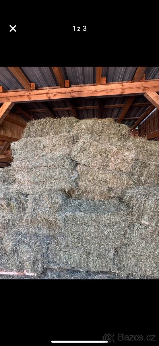 Seno malé balíky - 2