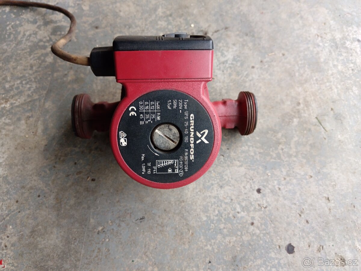 Oběhové čerpadlo grundfos ups 25-40 180 - 2