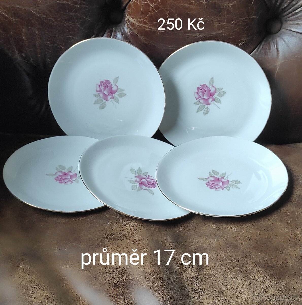 Retro porcelánové talíře - 2