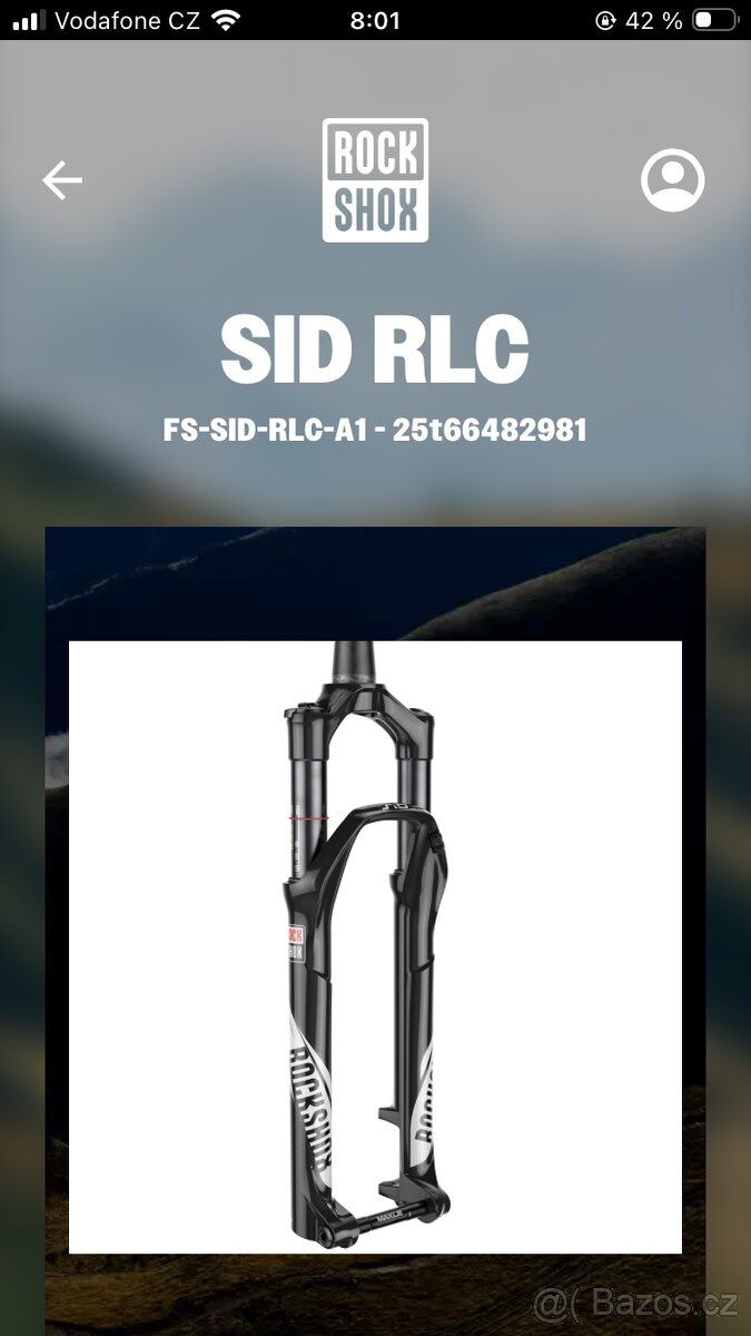 Rockshox SID RLC 100mm 29” - 2