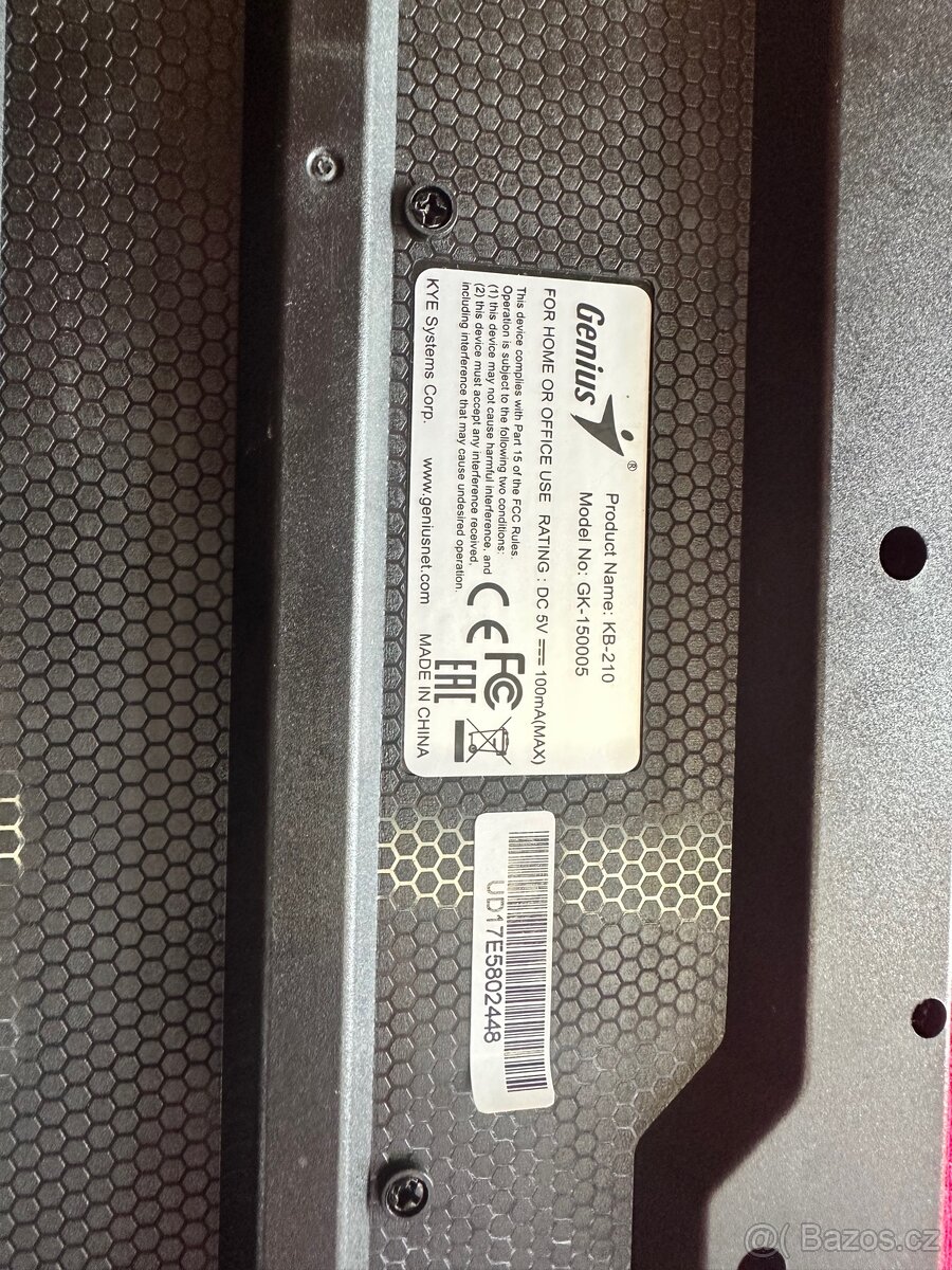 Herní klávesnice Genius scorpio - 2