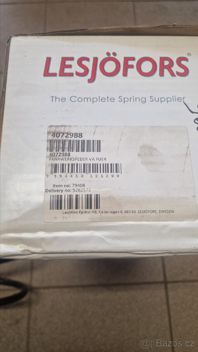 Přední pružiny Scenic III dci - 2