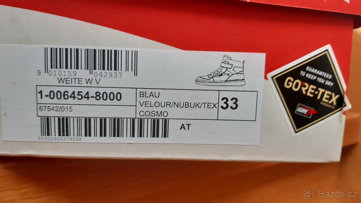 Kotníkové Superfit vel. 33 - 2