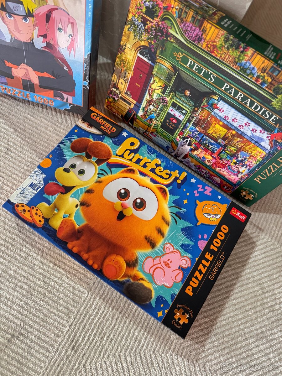 3x puzzle 1000 dílků - 2