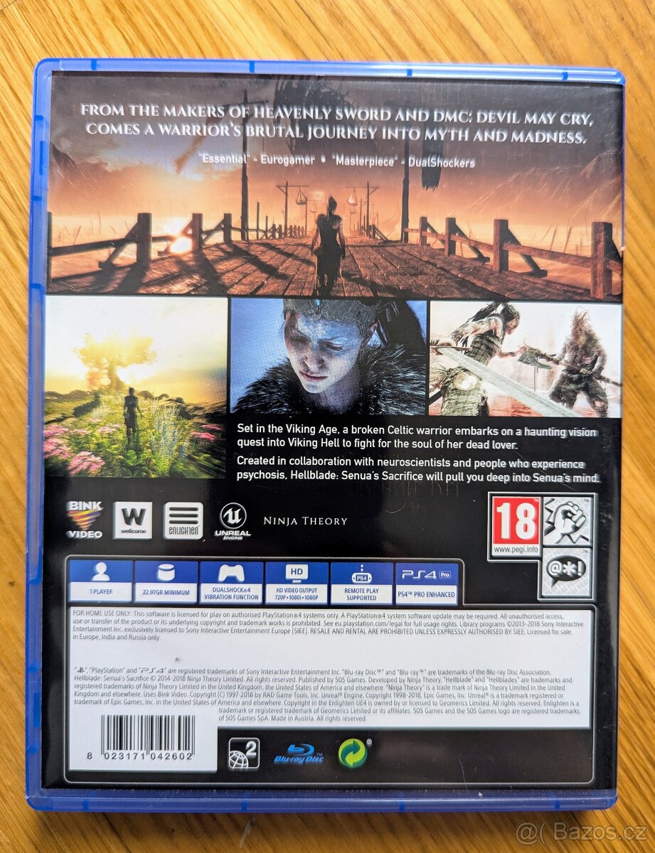 Hellblade: Senua's Sacrifice na PS4/PS5 - 2