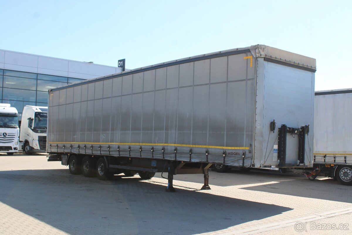 Kögel SN 24 MEGA, SAF, LOWDECK, ZVEDACÍ NÁPRAVA - 2