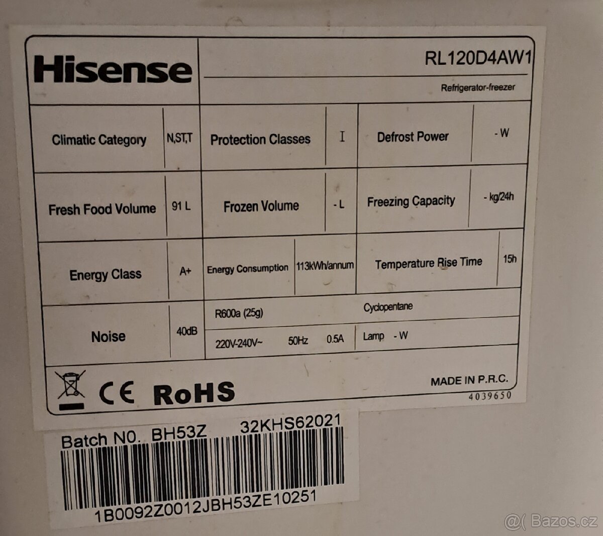 Lednička Hisense - 2