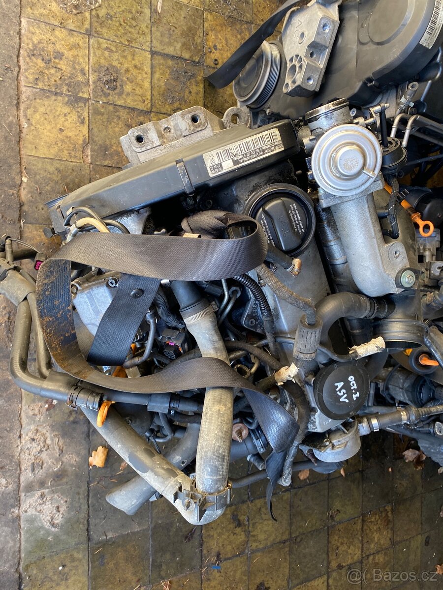 Motor 1.9TDi 81kW ASV Kompletní - 2