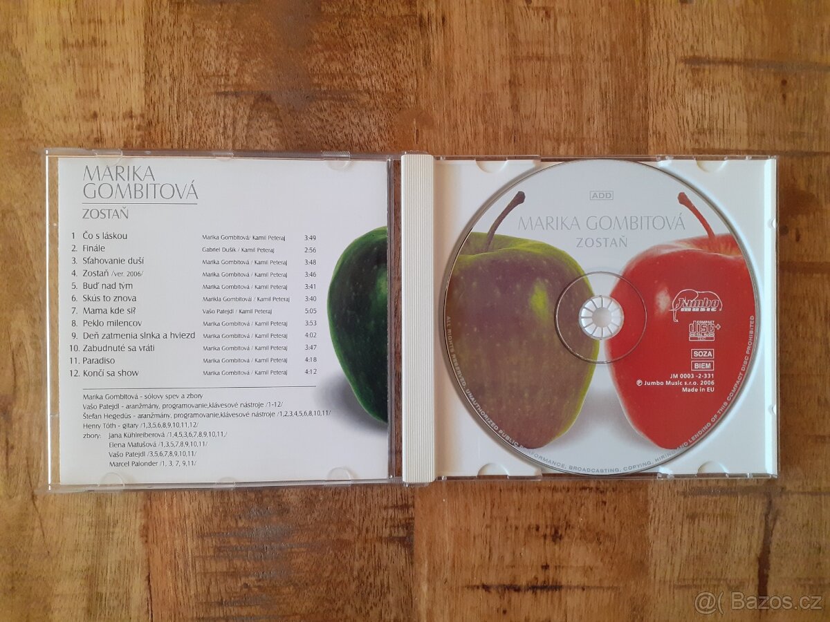 CD: Marika Gombitová - Zostaň - 2