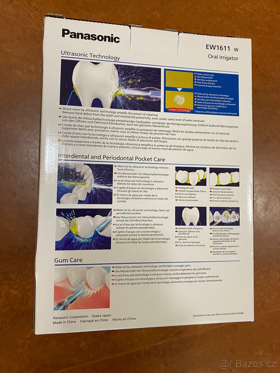 Ústní sprcha PANASONIC EW1611 - 2