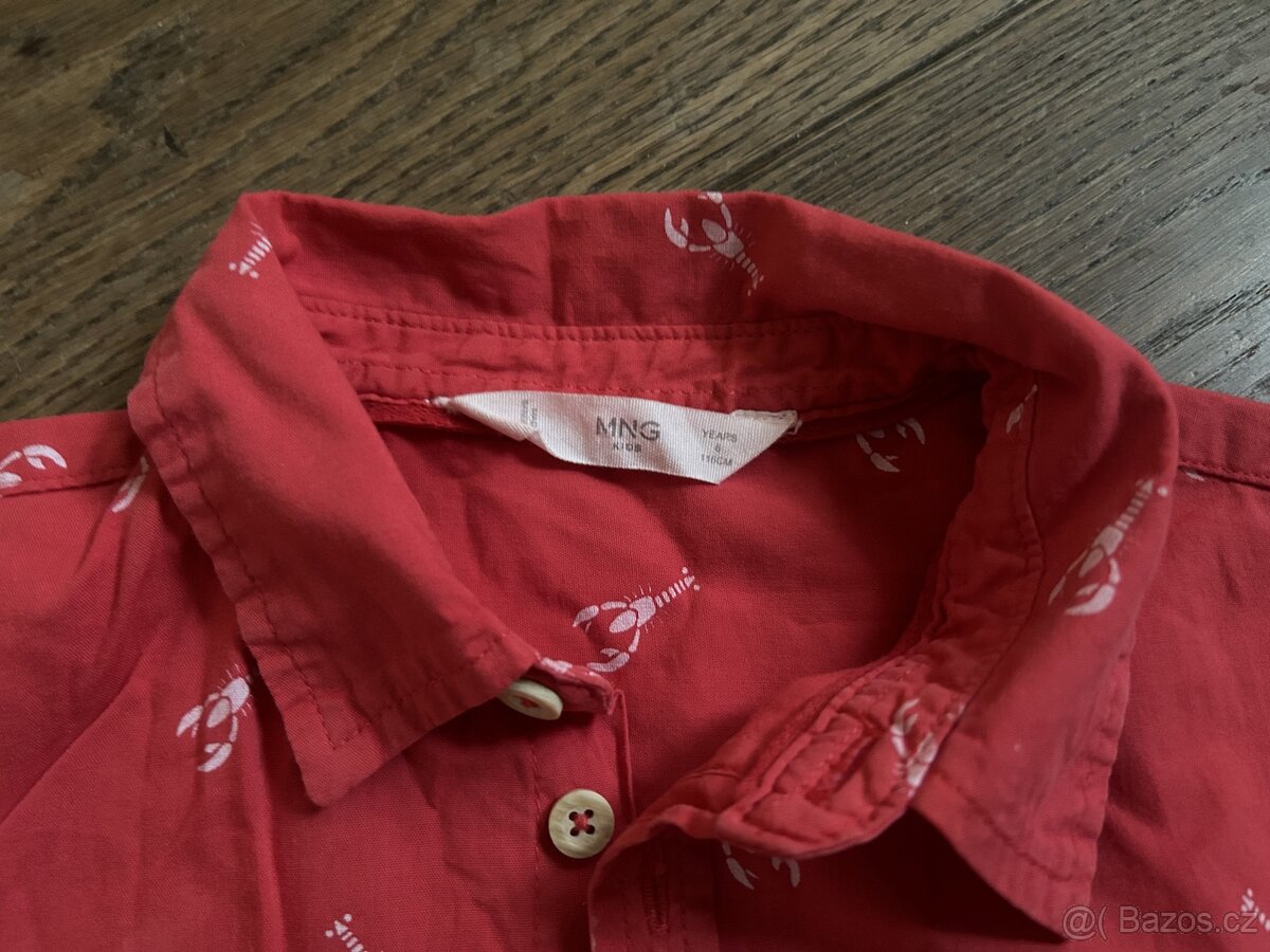 Košile chlapecké vel. 116 - 2