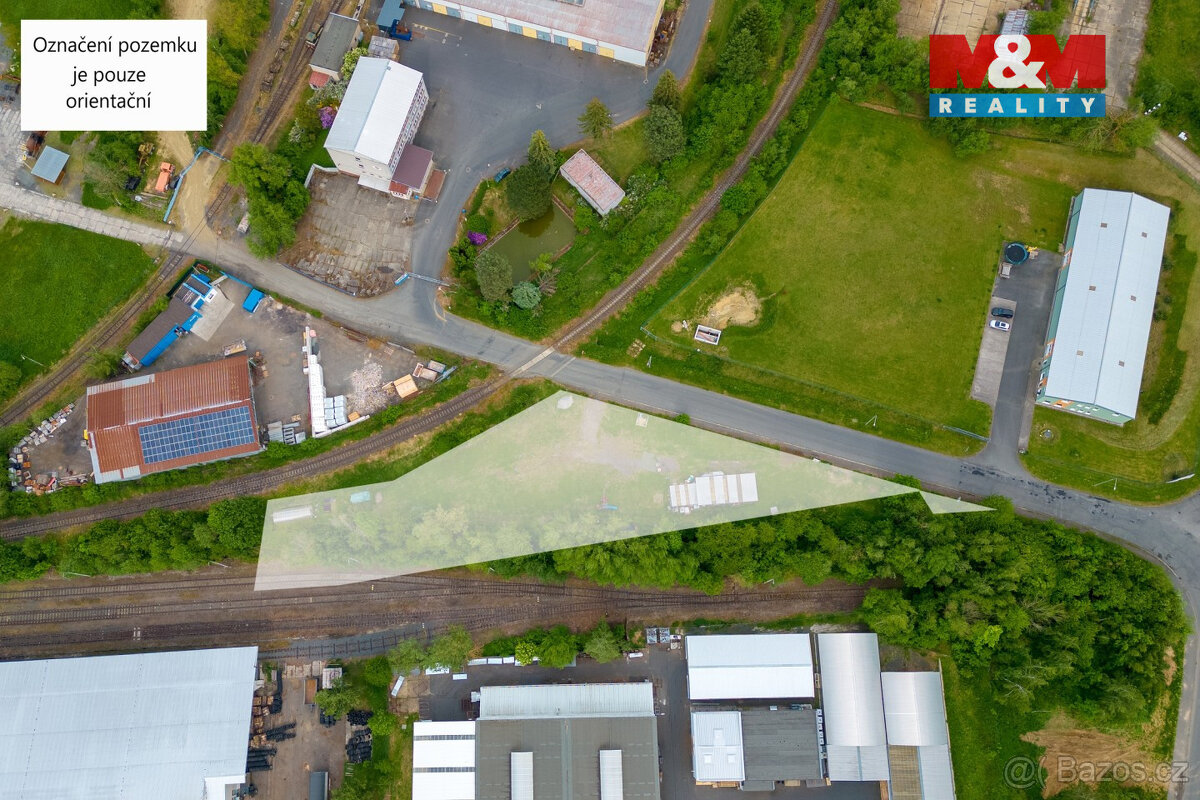 Prodej komerčního pozemku, 2736 m², Domažlice - 2