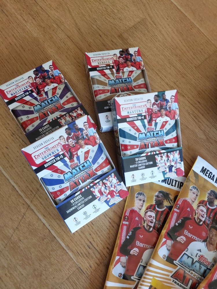 Fotbalové kartičky Match Attax 2024-25 Mega Bundle - 2