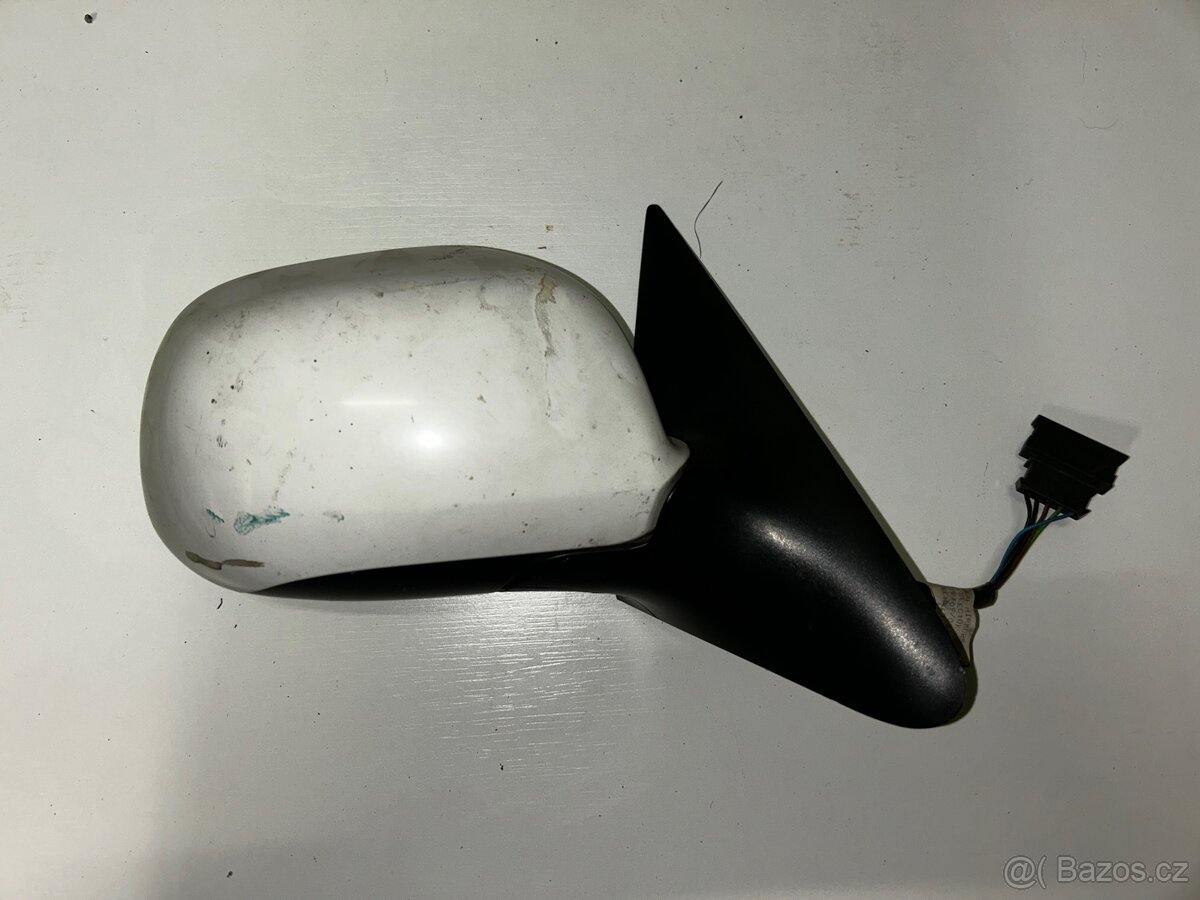 Vnější zpětné zrcátko bílé – Škoda/VW - 2