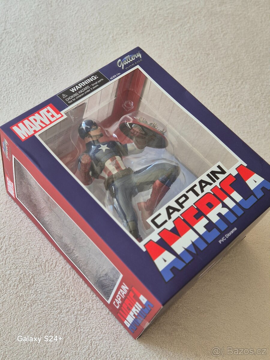 CAPTAIN AMERICA PVC DIORAMA DIAMOND MARVEL GALLERY - 2