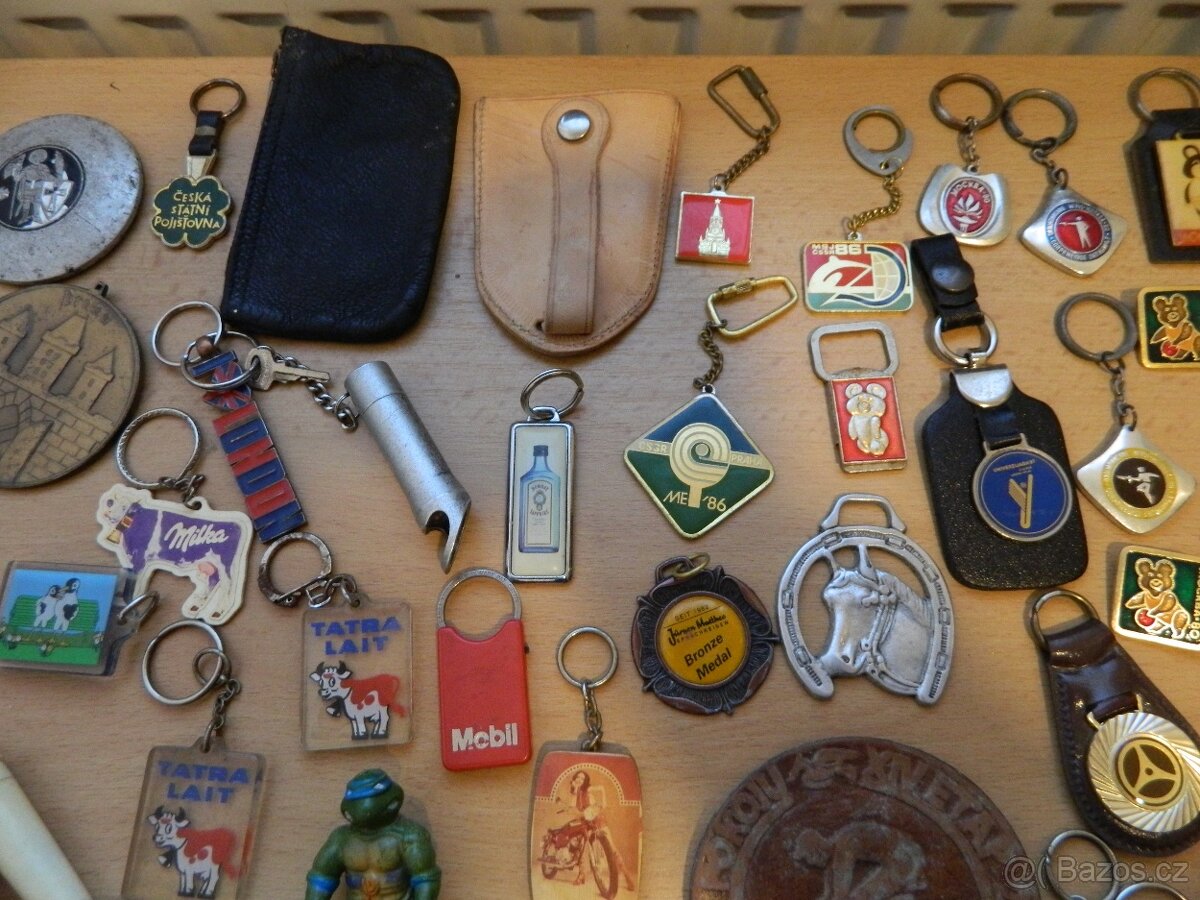 Prodám retro klíčenky. - 2