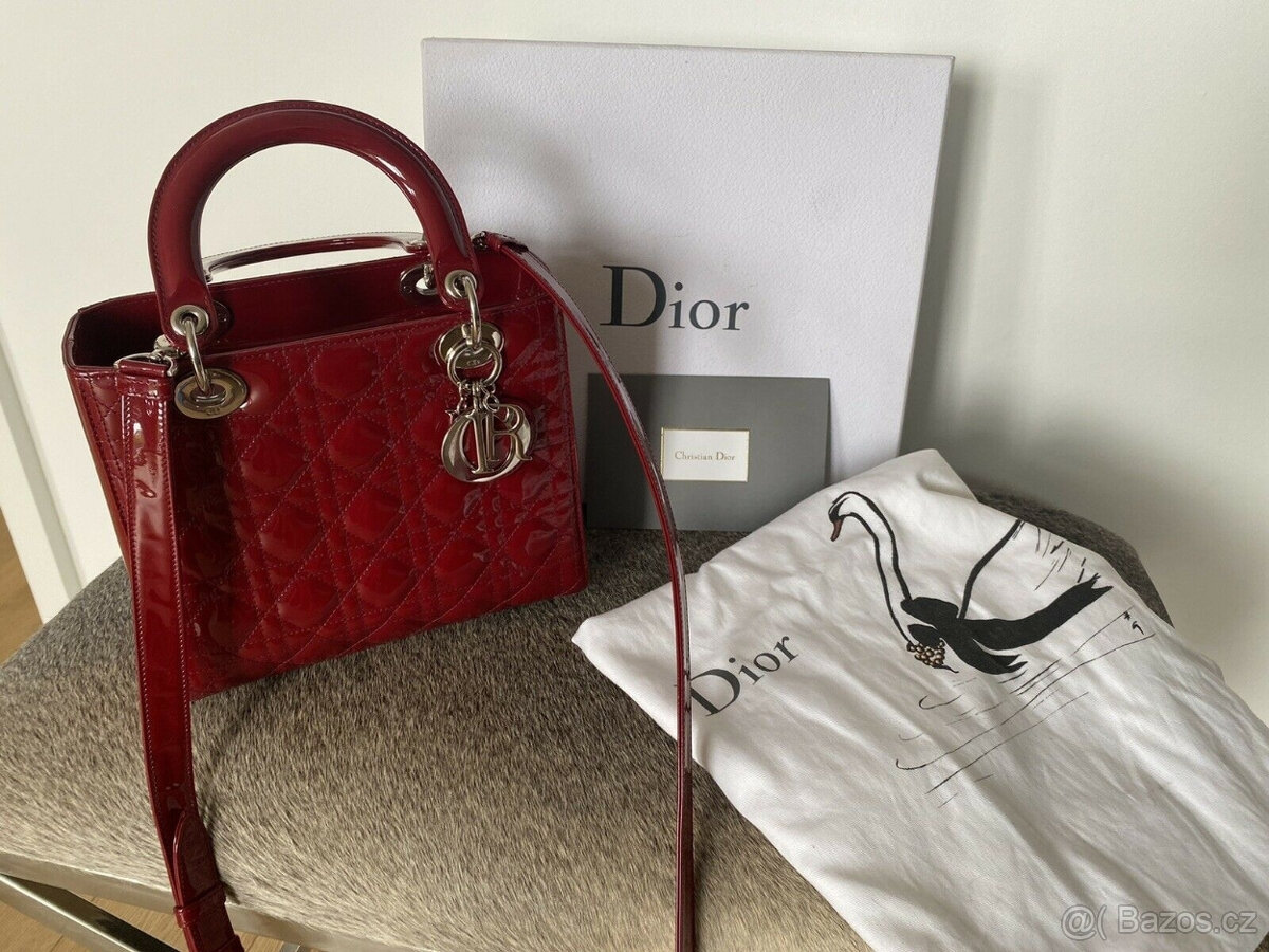 Kabelka Lady Dior střední velikosti - 2