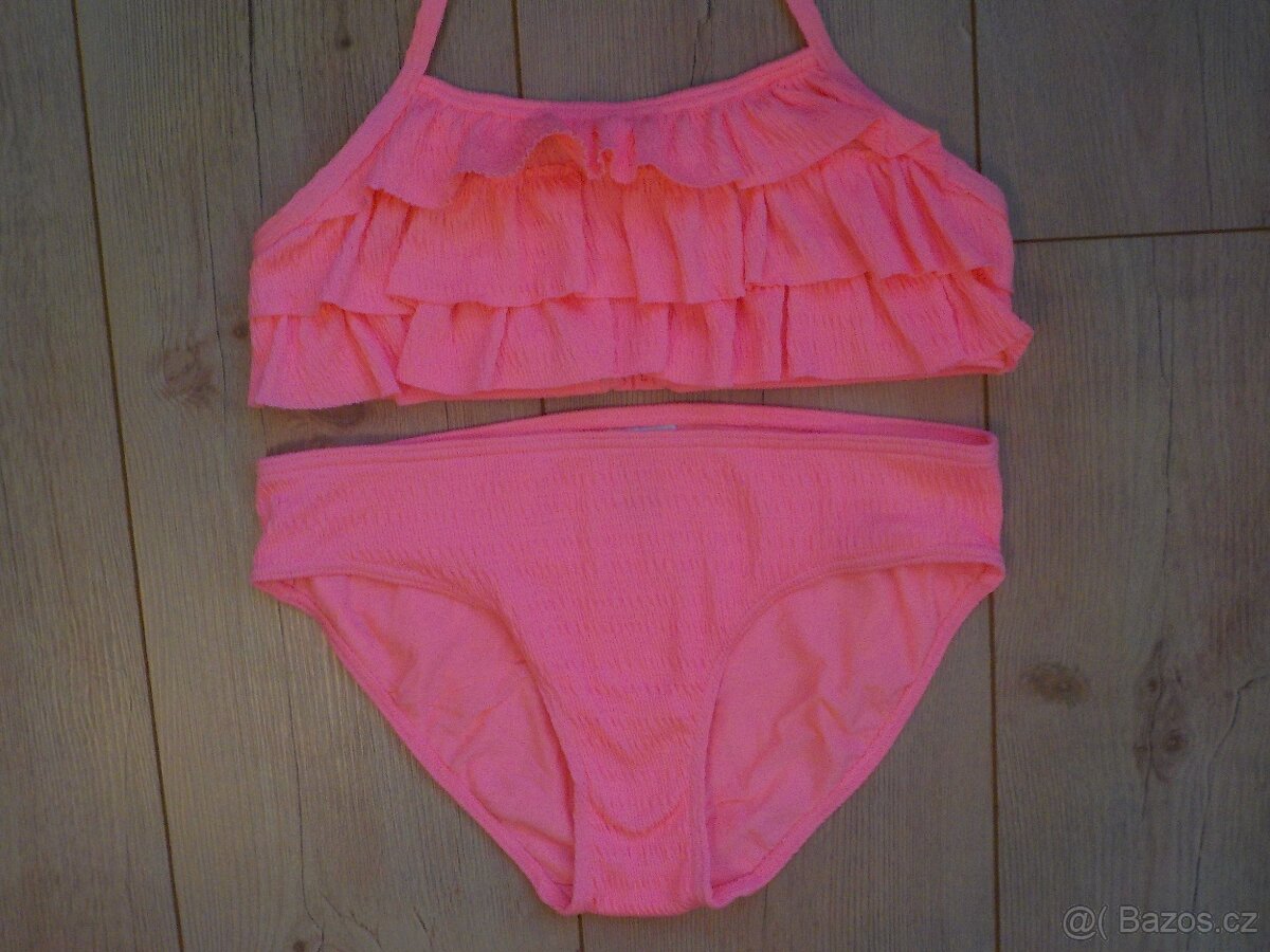 Dívčí plavky zn. Lindex vel. 158/164, 1x122/128 - 2
