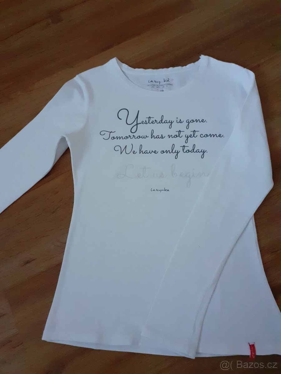 2x dívčí trička s dlouhým rukávem - 2