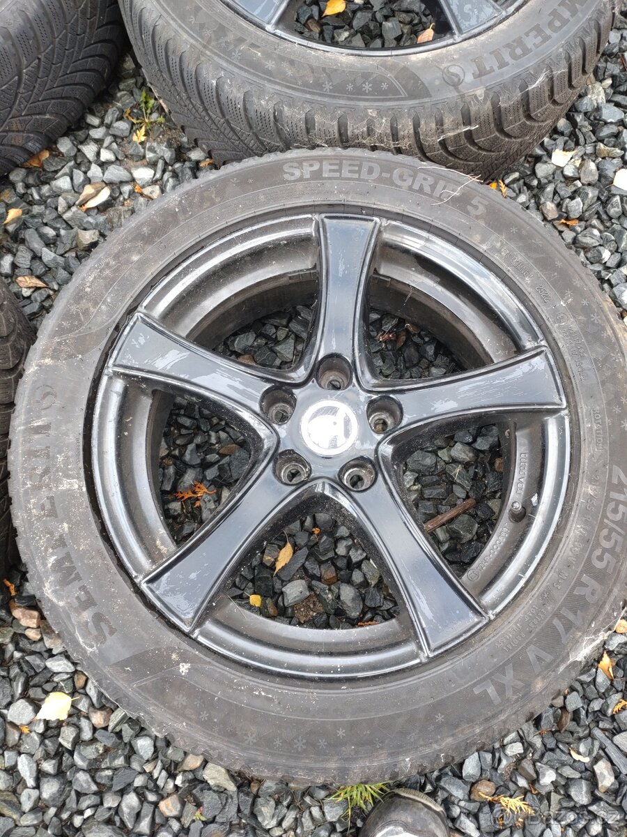 Borbet 17" 5x112 Škoda - 2
