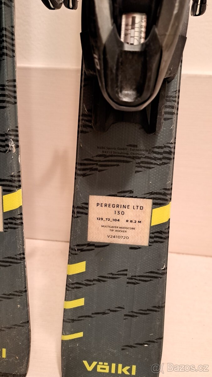 Lyze Volkl Peregrine,R8,2,130cm - 2