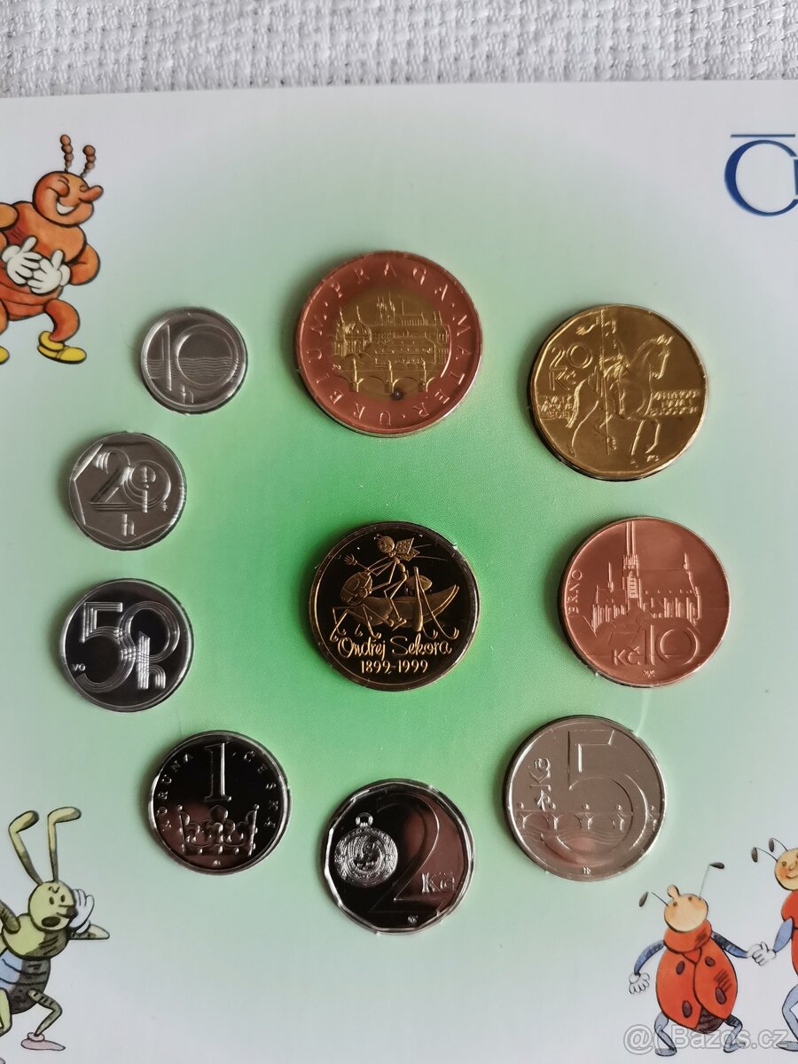 Sada oběžných mincí 1999 - 2
