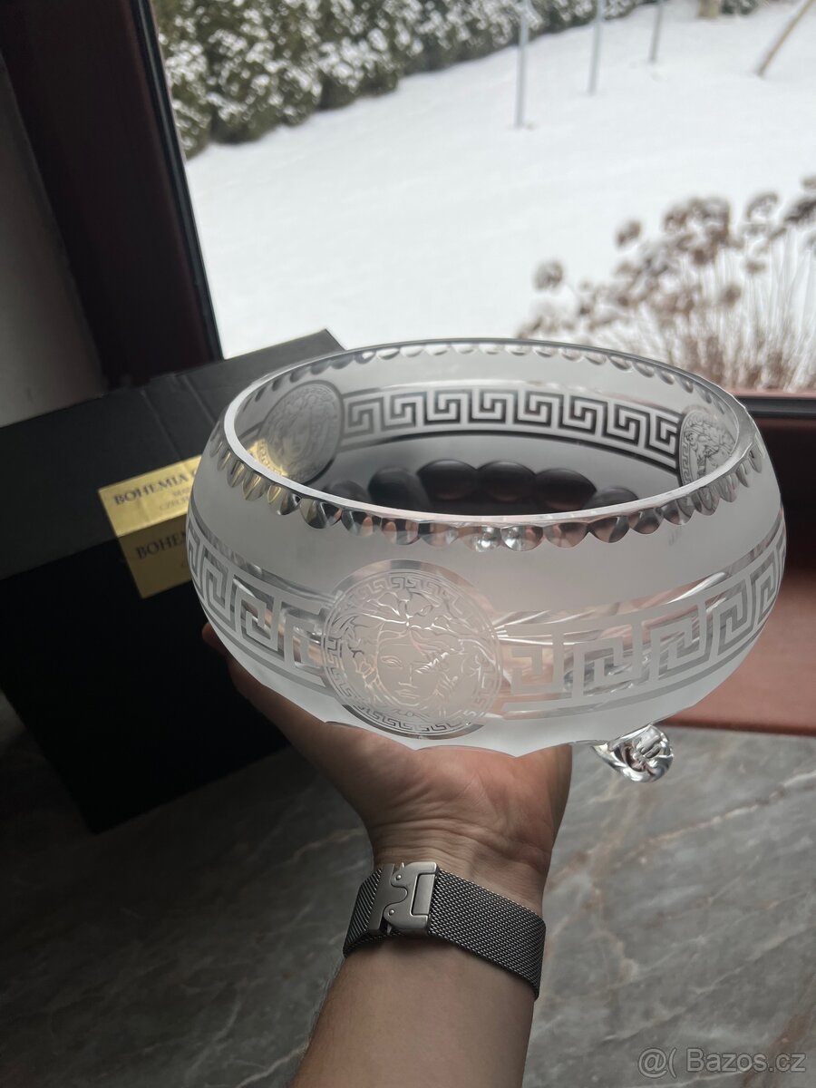 Bohemian Crystal Versace mísa - 2
