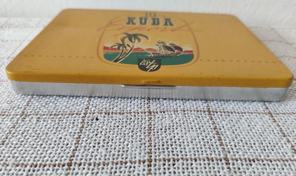 čs. retro plechová pixla od doutníků - 2