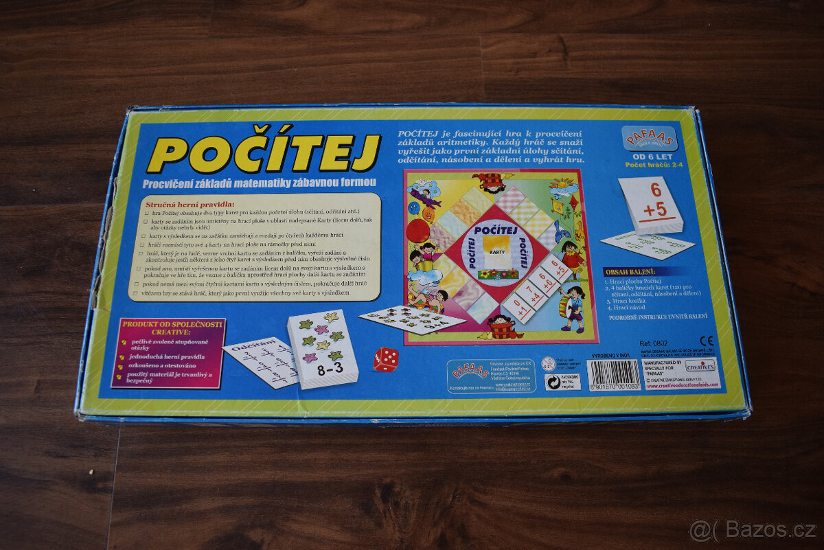 Hra Počítej - procvičení základů matematiky - 2