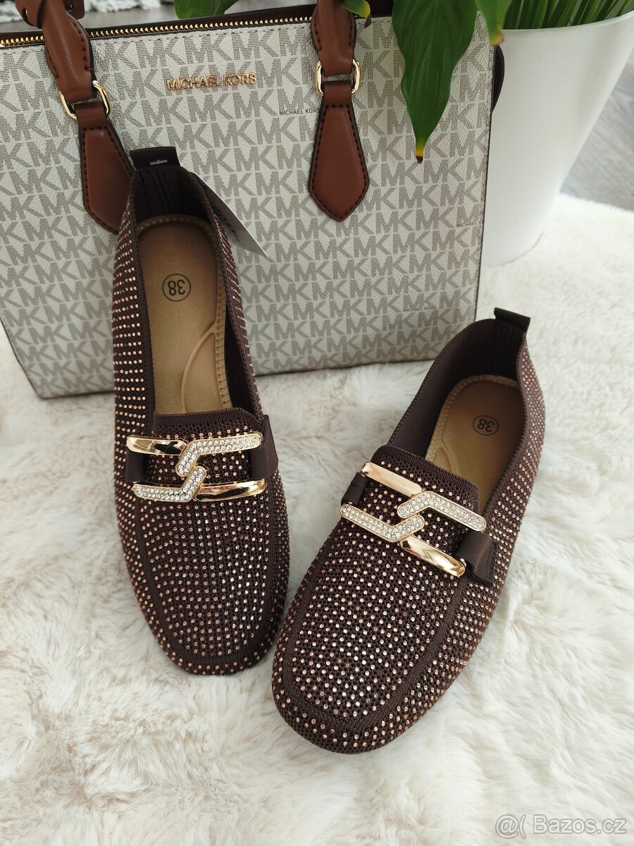 Hnědé baleríny - 2