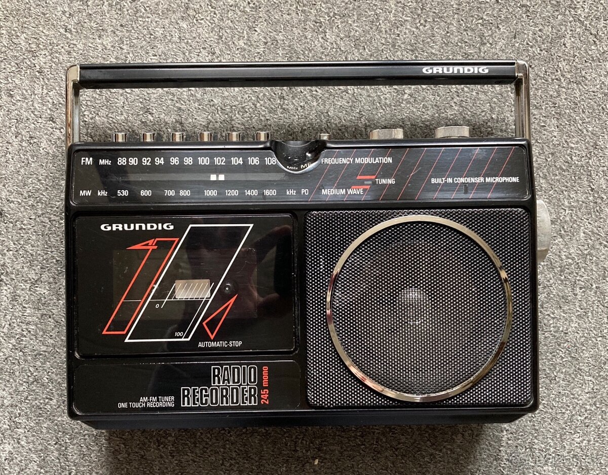 Radiomagnetofon GRUNDIG RR 245 - 2
