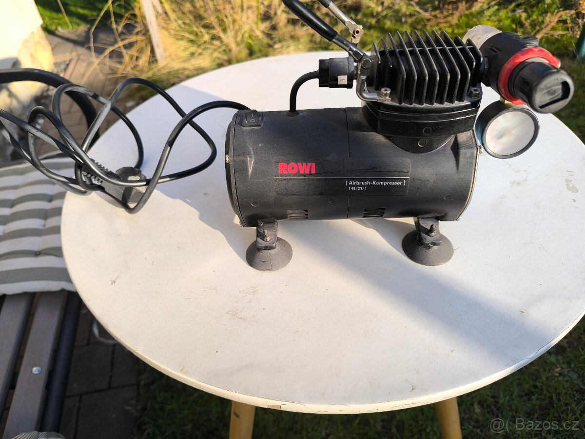 Airbrush kompresor Rowi,modelářství - 2