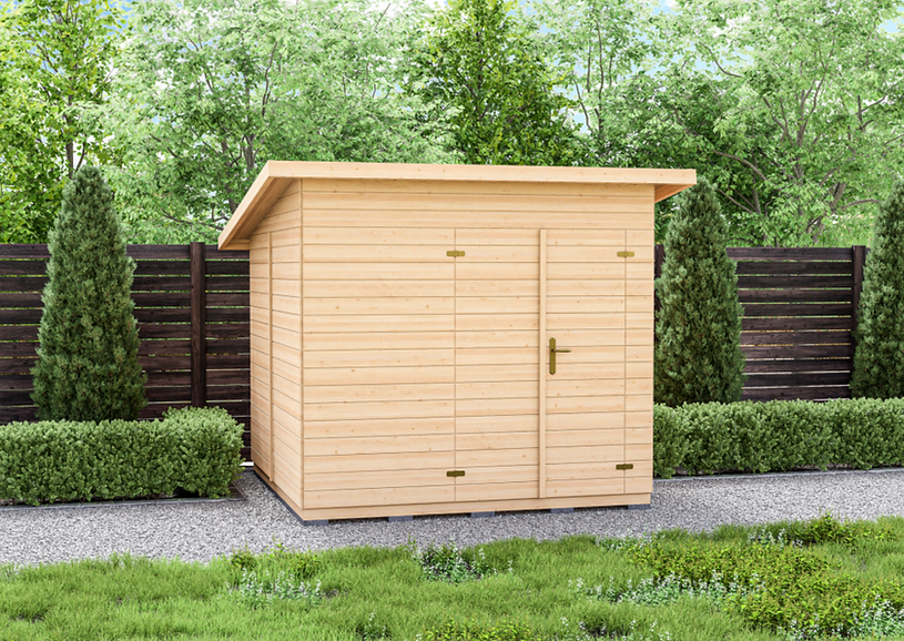 Dřevěný domek Brno na nářadí - 2