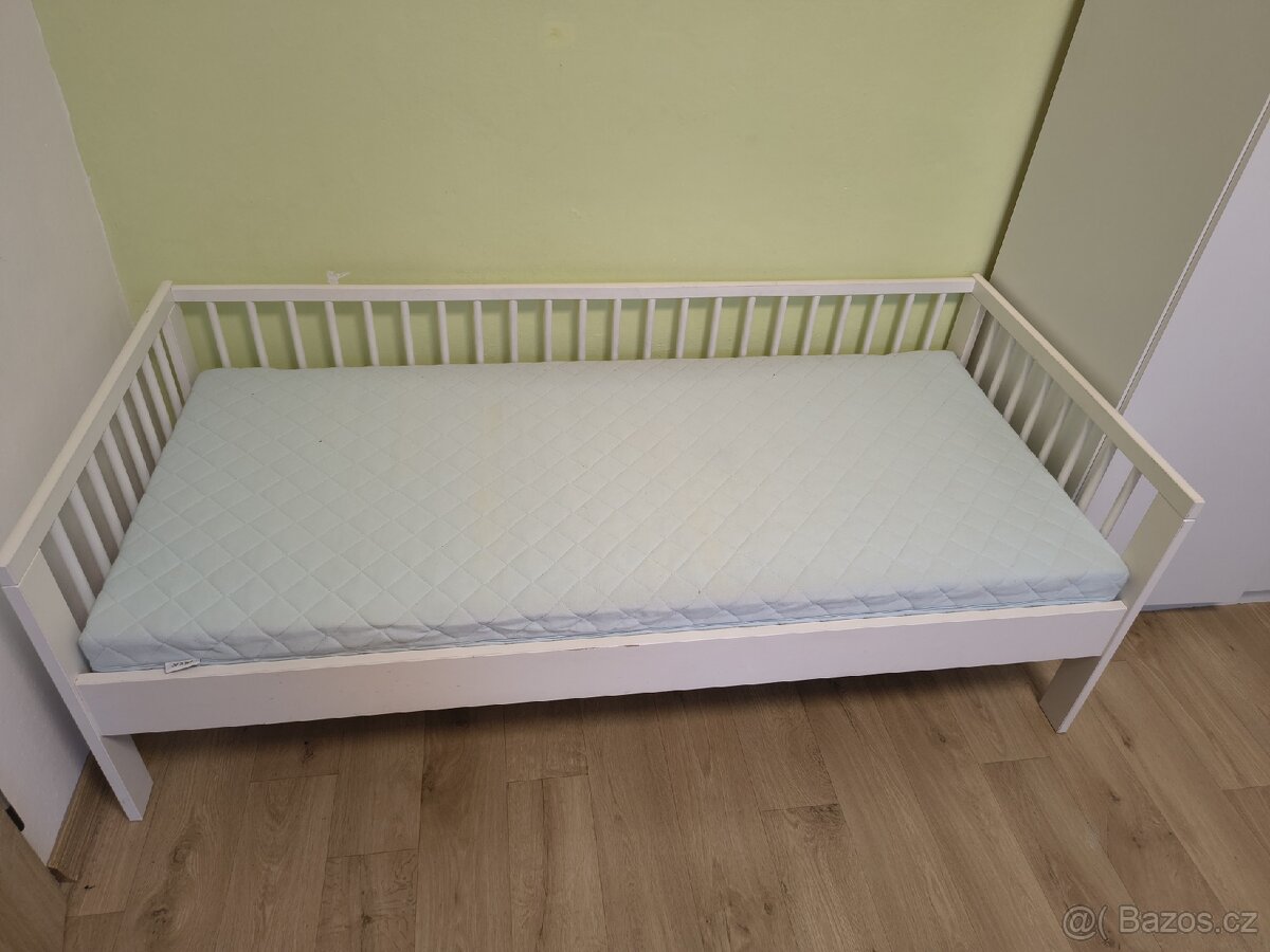 Dětská postel se zábranou IKEA - 2