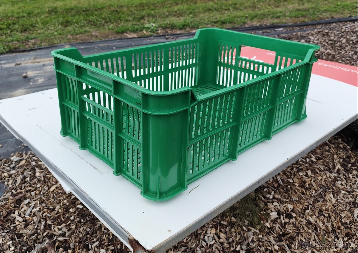 Plastová přepravka OZ15 zelená - 2